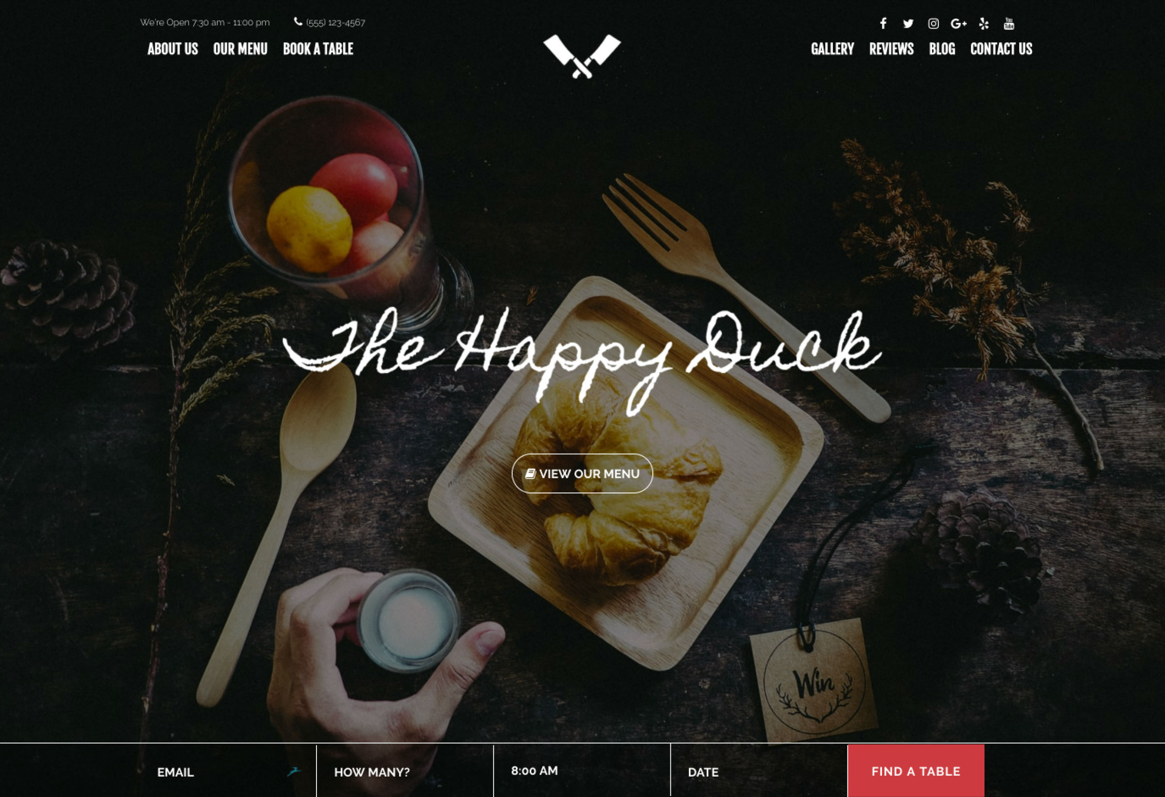SitePoint WordPress Restaurant Theme - SitePoint Premium